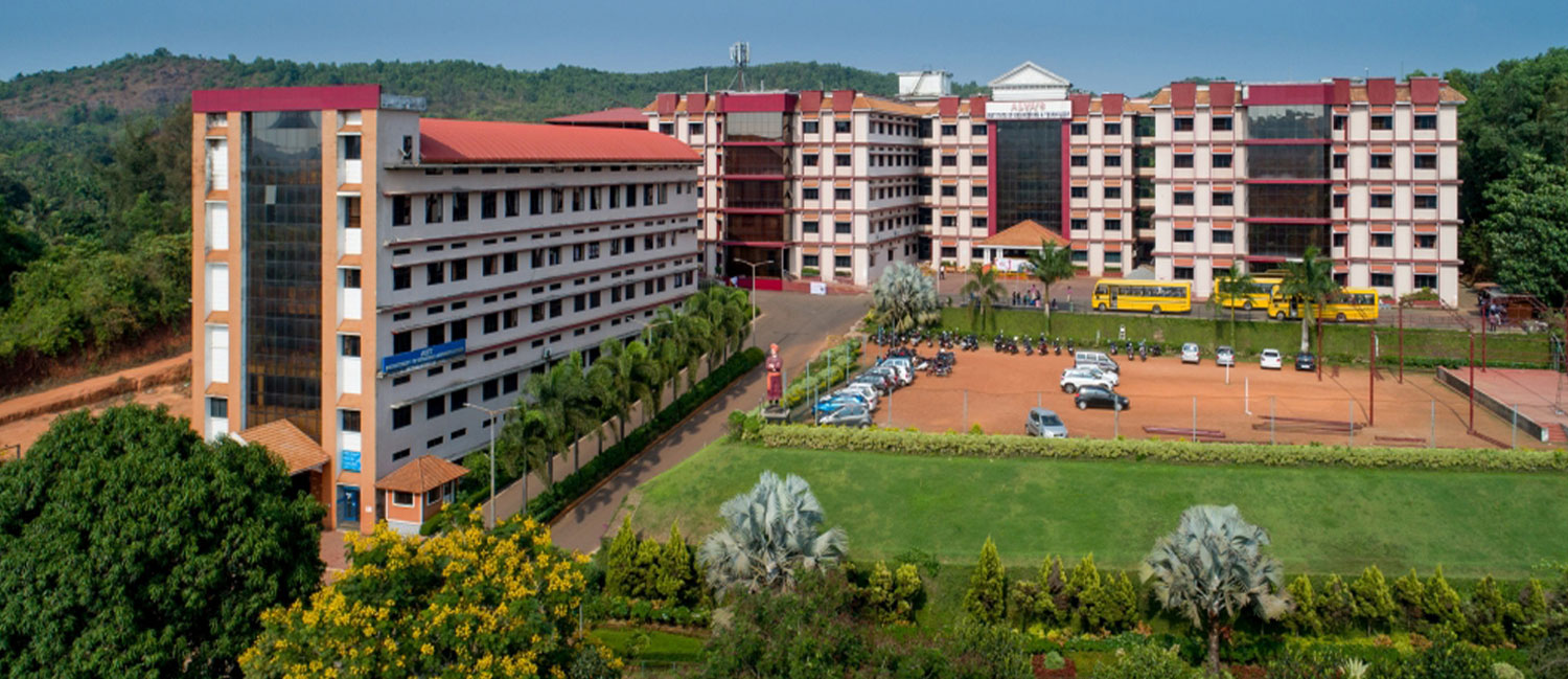campus view of Alva's Institute of Engineering and Technology